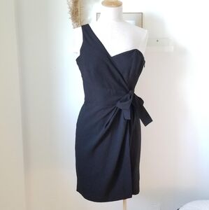 Club monaco one shoulder dress
